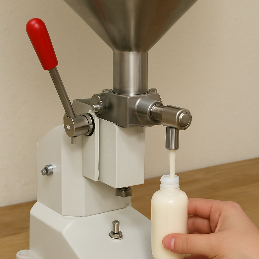 Avantages rentables de la machine de remplissage de lotion manuelle