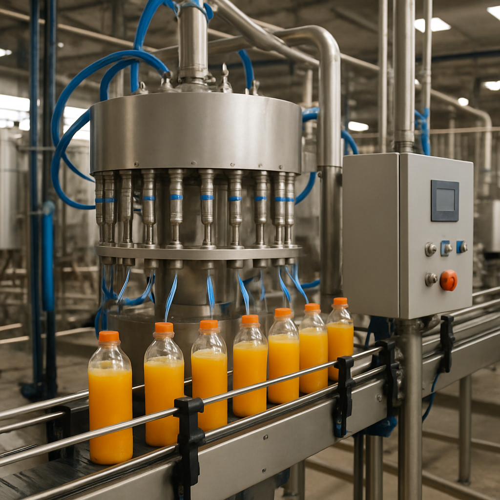 Guide de sélection efficace d'une machine de remplissage de jus